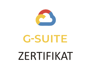 Zertifikat von G Suite