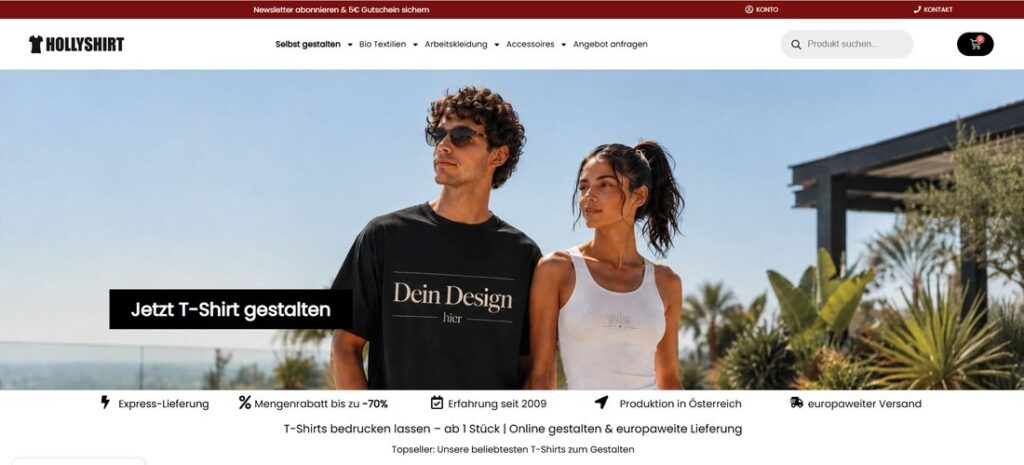 Website Hollyshirt